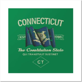 Connecticut 1788 Posters and Art